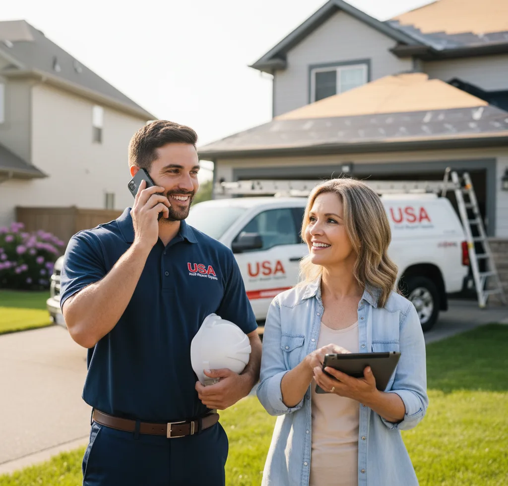 USA Roof Repair Experts customer support in Collegedale